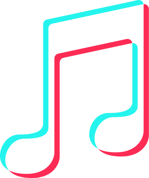 Note / Music Glitch Icon